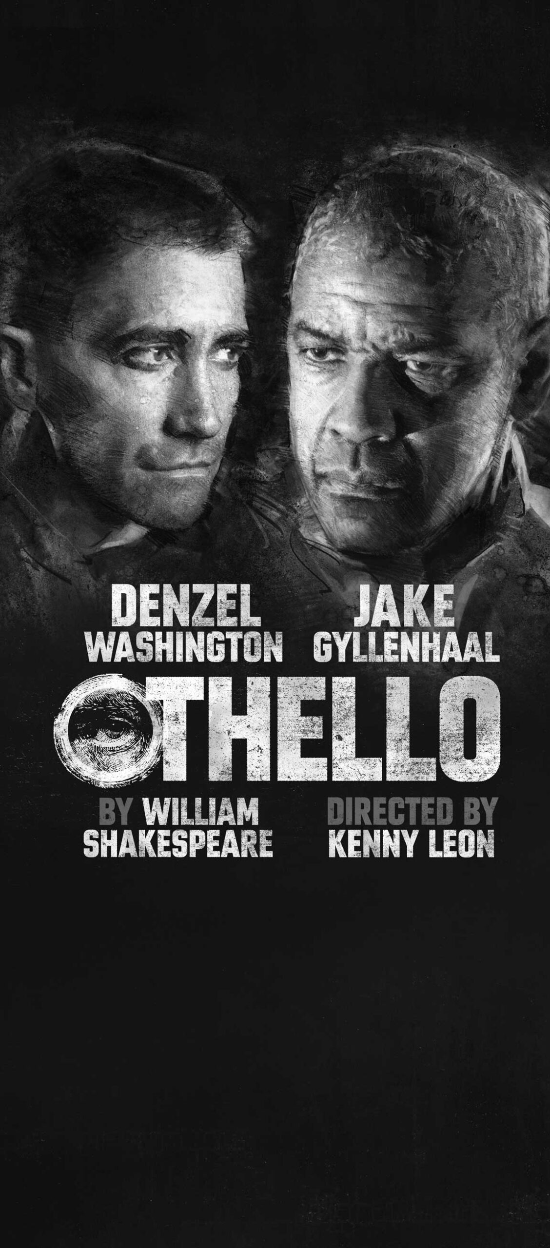 Denzel Washington and Jake Gyllenhaal - OTHELLO by William Shakespeare. Directed by Kenny Leon.